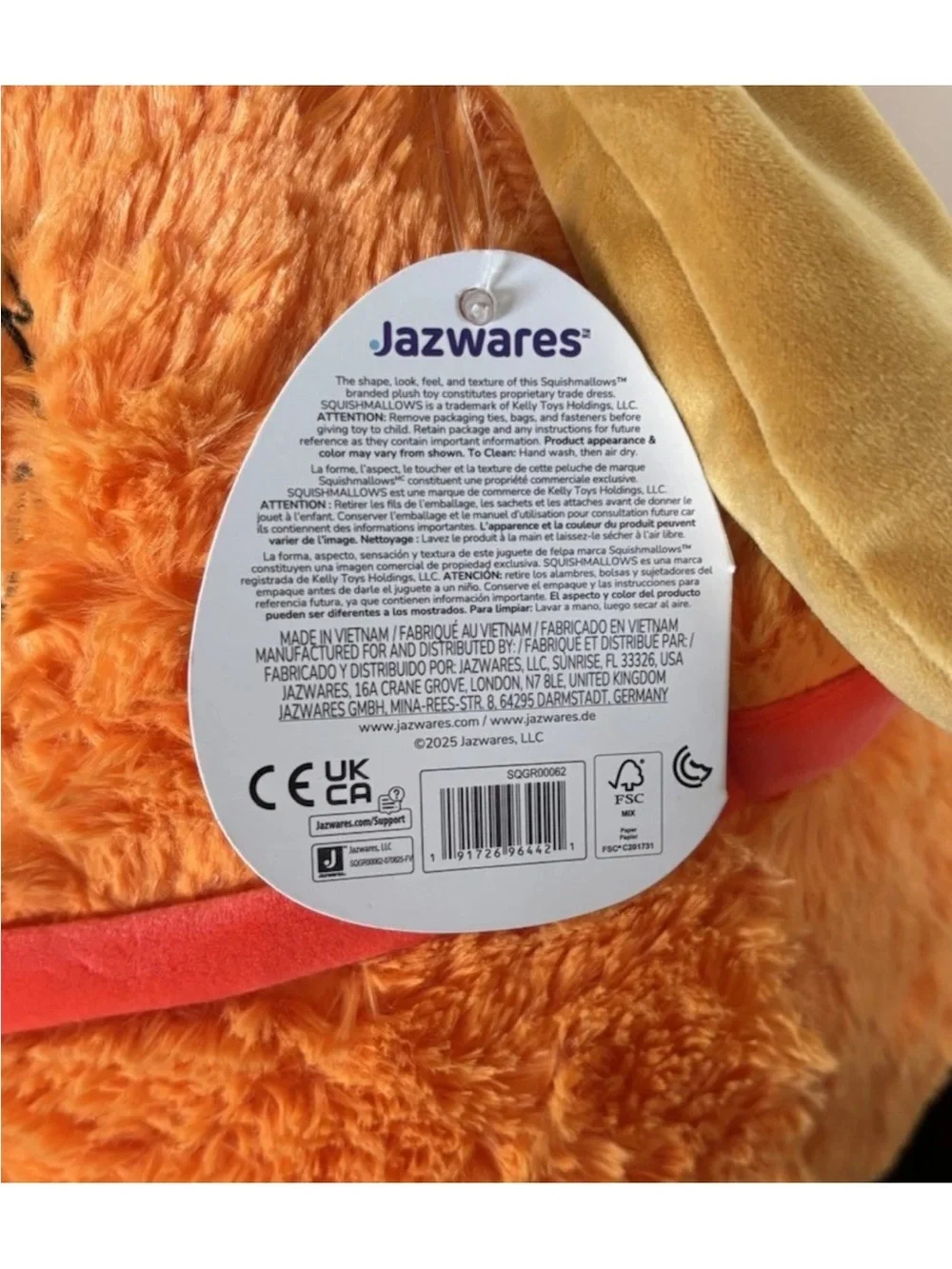 FuzzAMallows by Original Squishmallows The Grinch Max The Dog 12
